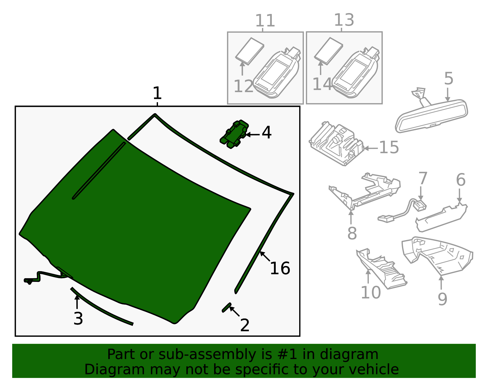 KSR6-63-900F - Windshield - 2024-2025 Mazda | Mazda Swag