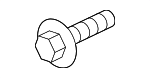N10518405 - Steering: Lower Shaft Bolt for Porsche: Cayenne, Macan Image
