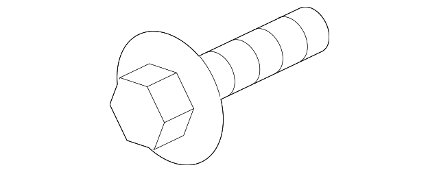 Lower Shaft Bolt - Porsche (N-105-184-05)