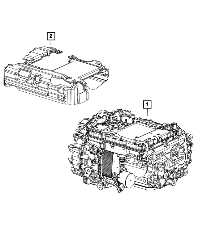5185315AB - High Voltage Powertrain Systems: Electric Motor for Jeep: Cherokee, Wagoneer S Image