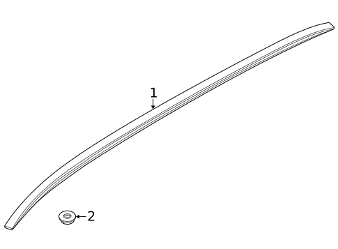 Exterior Trim - Roof for 2025 Genesis GV70 #0