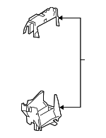 8K1820024A - HVAC: Housing for Audi: A4, A4 Quattro, A5, A5 Quattro, allroad, Q5, RS5, S4, S5 Image