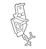 8K0819333C - : HVAC Re-Circulation Door Actuator Lever for Audi: A4, A4 Quattro, A5, A5 Quattro, allroad, Q5, RS5, S4, S5, SQ5 Image