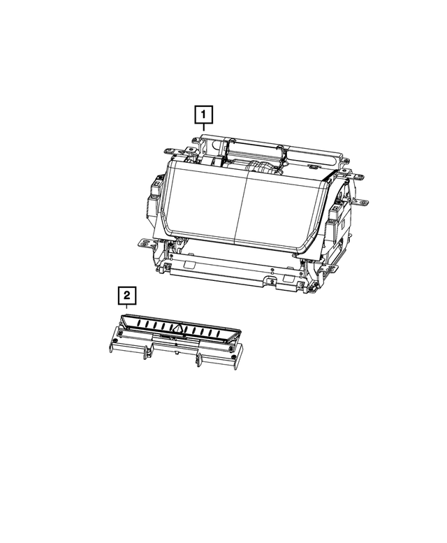 68438396AK - Electrical: Center Stack for Mopar Image