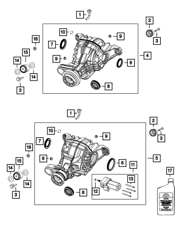 68084188AB - Differential and Drive Line: Axle Vent for Mopar Image