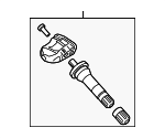 PR3Z1A189N - Tire &amp; Wheel: Tire Pressure Monitoring System (TPMS) Sensor for Ford: Explorer, Police Interceptor Utility Image