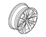 RB5Z1007A - : Wheel, Alloy for Ford: Explorer, Police Interceptor Utility Image