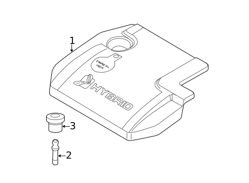 Engine Appearance Cover for 2012 Lincoln MKZ #0