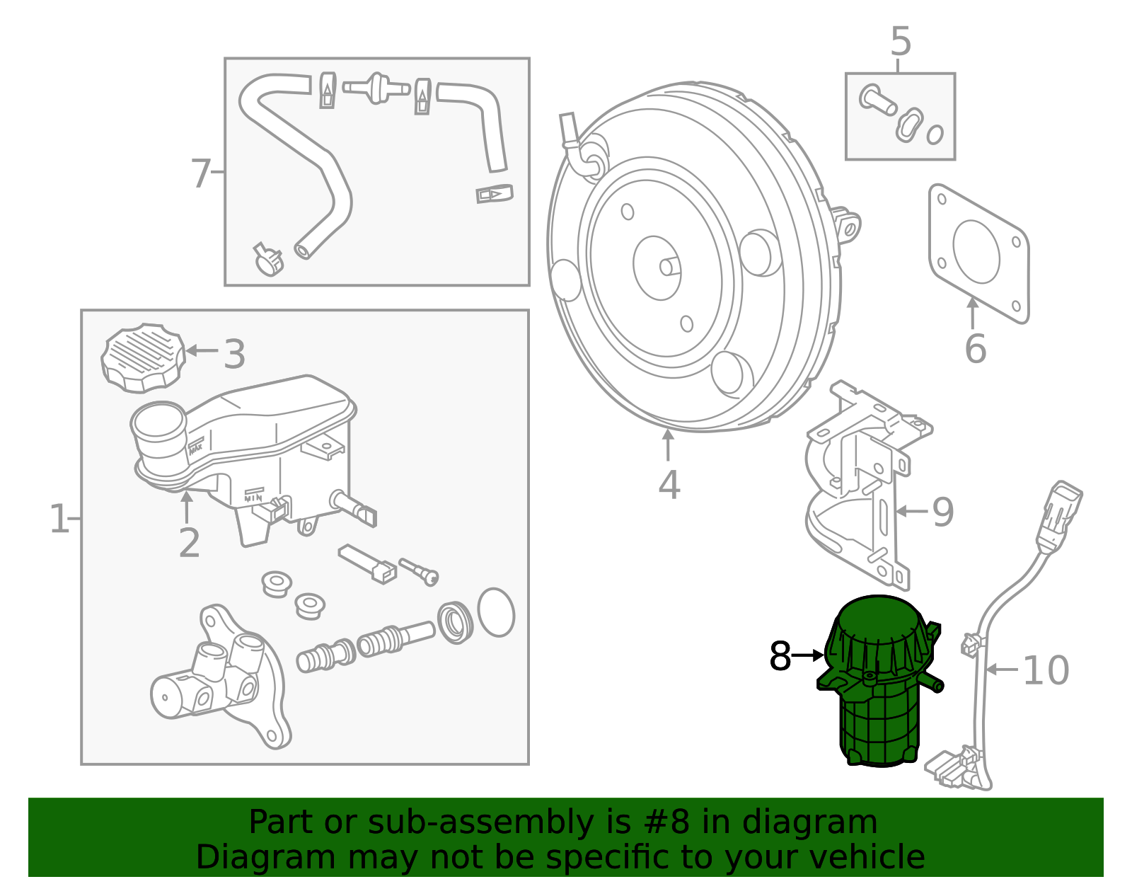 2014-2018 Kia Vacuum Pump 59200-A2000 | TascaParts.com