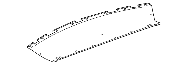 2021-2026 GM Black Front Bumper Fascia Extension 84808684 GM ...