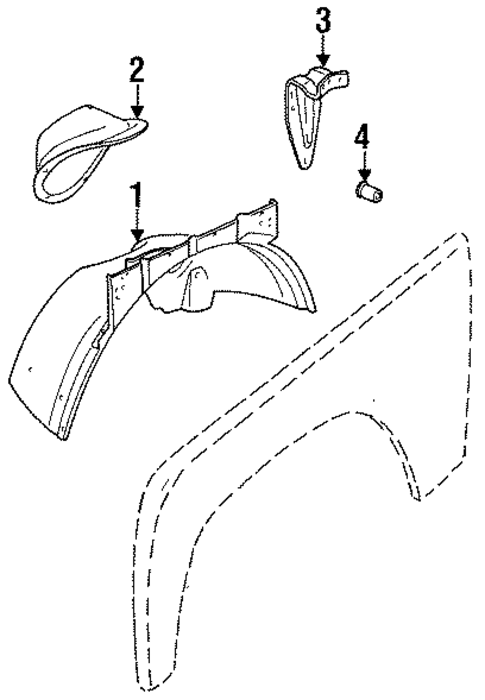 Inner Components for 1995 Land Rover Defender 90 #0
