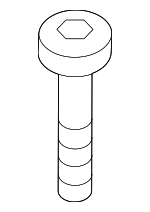 N91068001 - Electrical: Engine Coolant Thermostat Housing Bolt for Porsche: Cayenne, Panamera, Taycan Image
