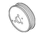 95810609100 - Cooling System: Pulley for Porsche: Cayenne, Panamera Image