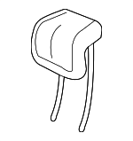 5RD42PD2AE - Body: Headrest, Center for Chrysler: Pacifica, Voyager Image