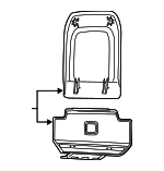 5RT90PL5AD - Body: Seat Back Panel for Chrysler: Pacifica, Voyager Image