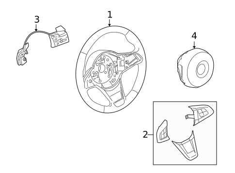Steering Wheel & Trim for 2013 BMW Z4 #0