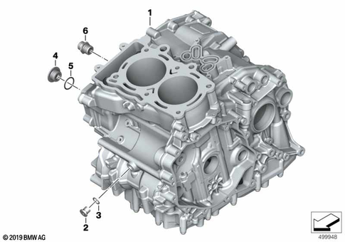 Engine Block for 2019 BMW-Motorrad F 850 GS Adventure #1