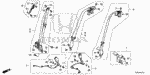 81441TA5A01 - Interior/Bumper: COLLAR (5H) for Honda Image