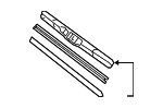 Windshield Wiper Blade (Right, Front)