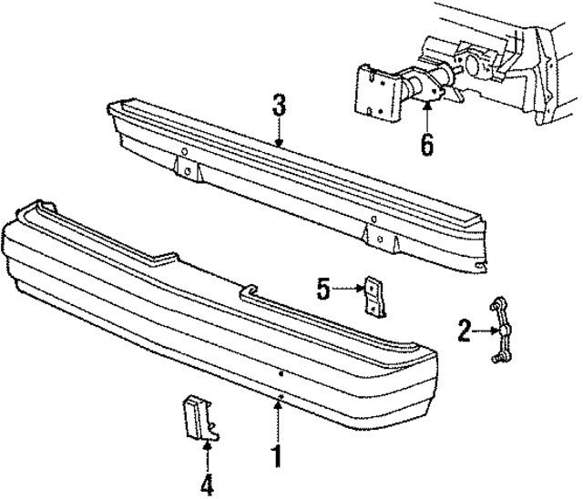 4334052 - Body: Bumper Cover for Mopar Image