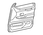 YW7Z5423942CAA - Body: Door Trim Panel for Ford: Crown Victoria Image