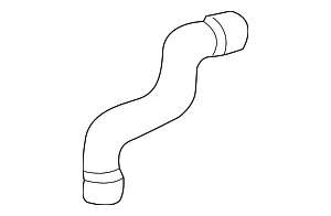 99610612754 - Cooling System: HVAC Heater Hose for Porsche Image