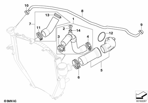 Coolant Lines for 2016 BMW-Motorrad K 1300 S #0