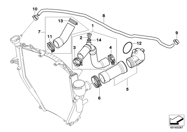 7129952104 - : Hose Clamp for BMW-Motorrad Image