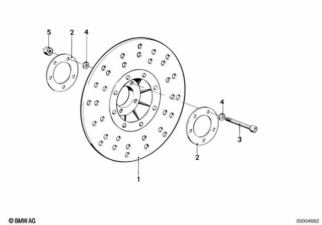 34111236566 - : Brake Disk                for BMW-Motorrad Image