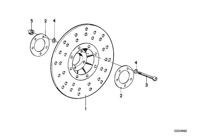 34111236566 - : Brake Disk                for BMW-Motorrad Image
