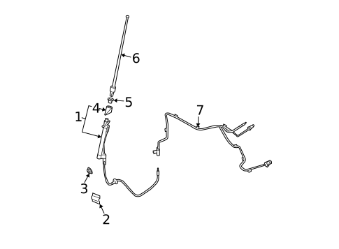 Antenna & Radio for 2005 Kia Sorento #0