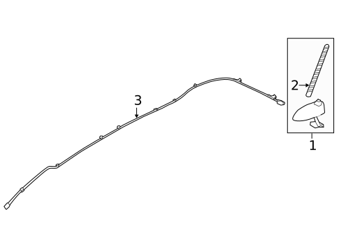 Antenna & Radio for 2016 Kia Forte5 #0