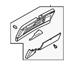 4F9867979DSQC - : Lower Trim Panel for Audi: A6 Quattro Image
