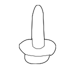 6507010AA - Body: Bumper Cover Bolt for Chrysler: PT Cruiser | Dodge: Stratus | Jeep: Commander, Grand Cherokee Image