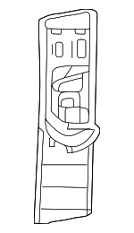 7323360020C1 - Body: Seat Belt Anchor Plate Cover for Lexus Image
