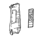 6241078020A1 - : Upper Center Pillar Trim for Lexus: NX250, NX350, NX350h, NX450h+ Image