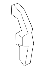 68551943AA - Body: Reinforced Beam Bracket for Jeep: Cherokee Image