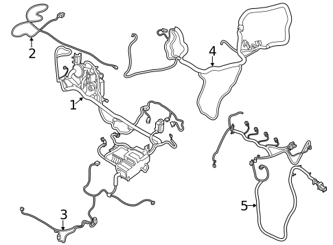 Wiring Harness for 2019 Ford Transit Connect #0