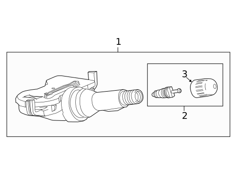 Tire Pressure Monitor Components for 2016 GMC Sierra 1500 #0