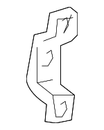 F65Z15410A48A - Body: Plate for Ford: F-150, F-150 Heritage, F-250 | Lincoln: Blackwood Image