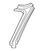 2L3Z1502501AA - Body: Upper Pillar for Ford: Expedition, F-150, F-150 Heritage, F-250 | Lincoln: Blackwood, Navigator Image