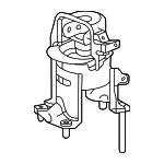 12371F0170 - Engine: Rear Mount for Toyota Image image