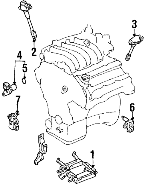Ignition System for 1999 Nissan Maxima #0