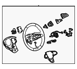 86825617 - Steering: Steering Wheel for Buick: Enclave Image image
