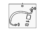 924806GP0A - HVAC: Front Suction Hose for Nissan Image