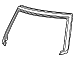 8625508 - Body: Windshield Frame for Volvo Image