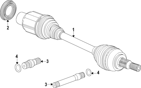 Axle Shafts & Joints for 2024 Cadillac LYRIQ #0