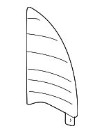 8E08575694PK - Body: Corner Cover for Audi: A4, A4 Quattro, RS4, S4 Image