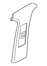 3B0867243D2XP - Body: Center Pillar Trim for Volkswagen: Passat Image