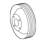 1112020410 - Cooling System: Pulley for Mercedes-Benz Image